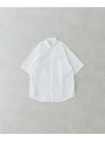 【SALE／55%OFF】new basic THOMAS MASON SHORT-SLEEVE OVER SHIRTS URBAN RESEARCH アーバンリサーチ トップス シャツ・ブラウス ホワイト【RBA_E】【送料無料】[Rakuten Fashion]