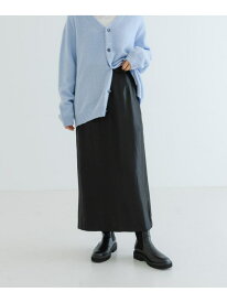 【SALE／50%OFF】シャイニースカート URBAN RESEARCH アーバンリサーチ スカート その他のスカート ブラック ベージュ【RBA_E】【送料無料】[Rakuten Fashion]