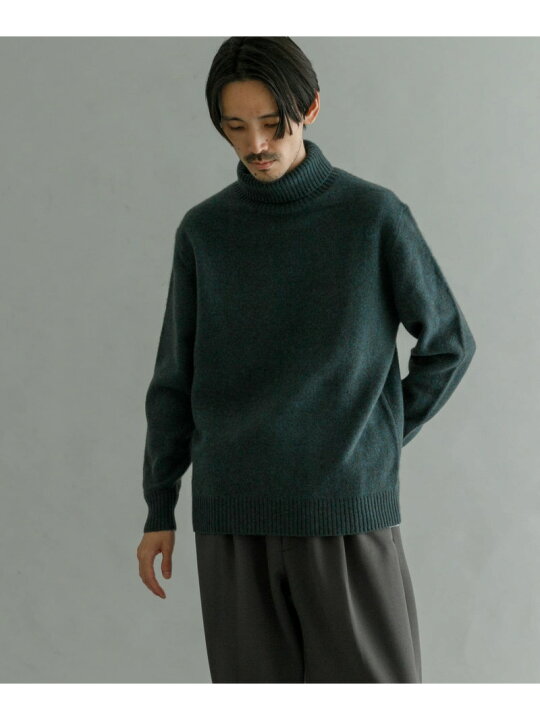 楽天市場】【SALE／50%OFF】ヤクウールタートルネックニット URBAN 