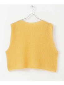 【SALE／60%OFF】『別注』WANDERUNG*URBAN RESEARCH ニットベスト URBAN RESEARCH アーバンリサーチ トップス ベスト・ジレ イエロー グレー パープル【RBA_E】【送料無料】[Rakuten Fashion]
