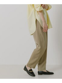 【SALE／60%OFF】ライトサテンドロストテーパードパンツ URBAN RESEARCH アーバンリサーチ パンツ その他のパンツ ベージュ ブラック ブルー【RBA_E】【送料無料】[Rakuten Fashion]