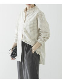 レギュラーカラーチェックシャツ URBAN RESEARCH アーバンリサーチ トップス シャツ・ブラウス ネイビー ホワイト【送料無料】[Rakuten Fashion]