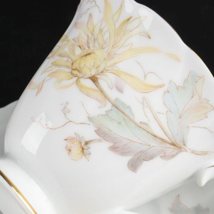 楽天市場】大倉陶園 (手描き)糸菊 カップ＆ソーサ6客 22/R-183 : uraart