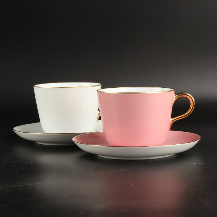 楽天市場】大倉陶園 色蒔モーニングカップ＆ソーサー2客 21/R-201 : uraart