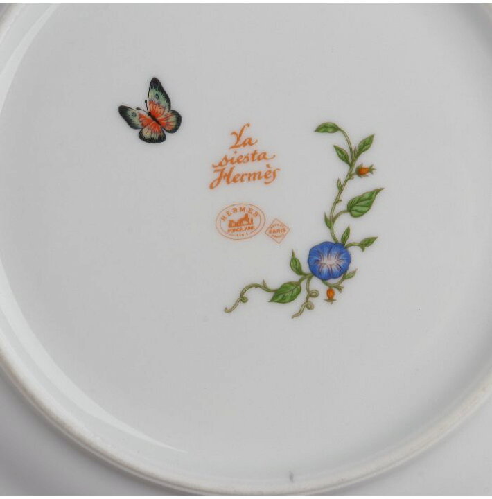 楽天市場】エルメス Hermes シエスタデザート皿 W22cm 35/R-669 : uraart