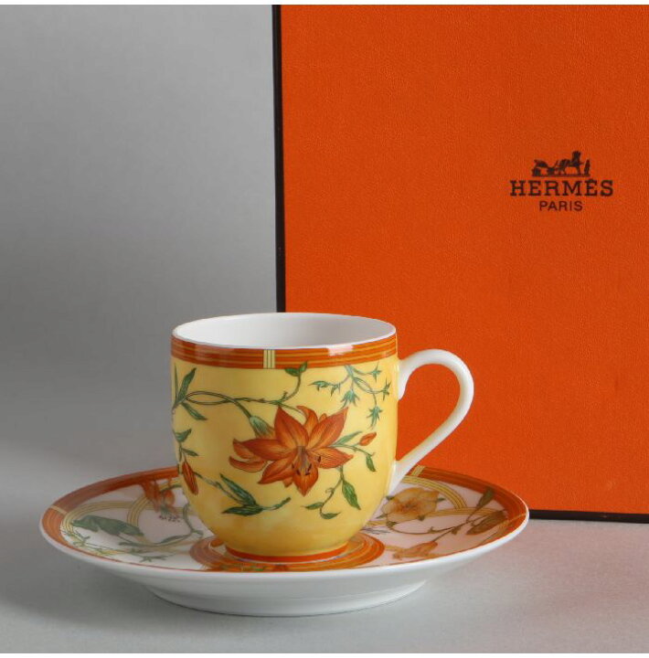 楽天市場】Hermès エルメス シエスタデミタスカップ＆ソーサー 12/R  