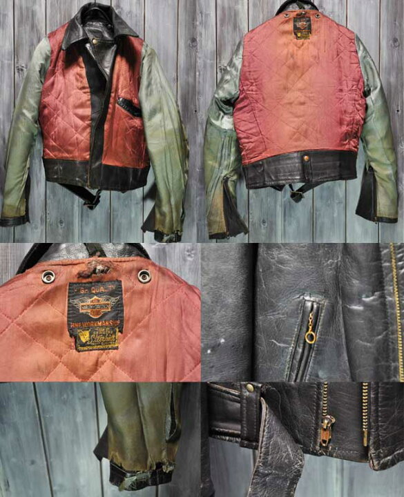楽天市場】【ajito】 Harley-Davidson MotorCycle Jacket ハーレー 
