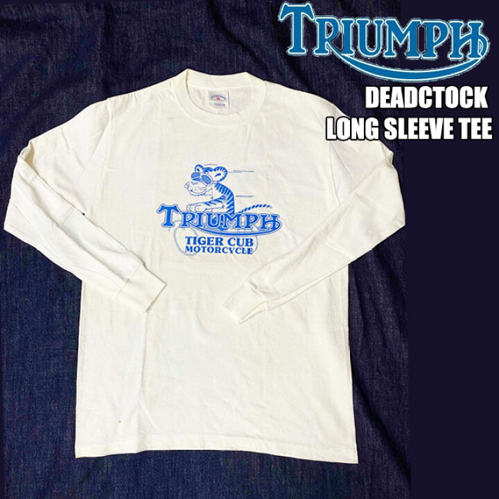 楽天市場】ajito HAPPYEND TRIUMPH トライアンフ ロングスリーブ T 