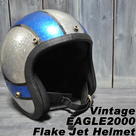 【ajito】Happyend ハッピーエンド　EAGLE　2000 Flake Jet Helmet　ジェット ヘルメット イーグル ヴィンテージ ビンテージ アメリカン フレーク