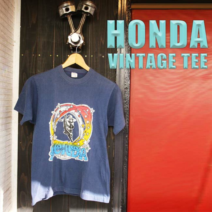 楽天市場】ajito HONDA Motorcycle TEE VINTAGE ホンダ ロゴ 