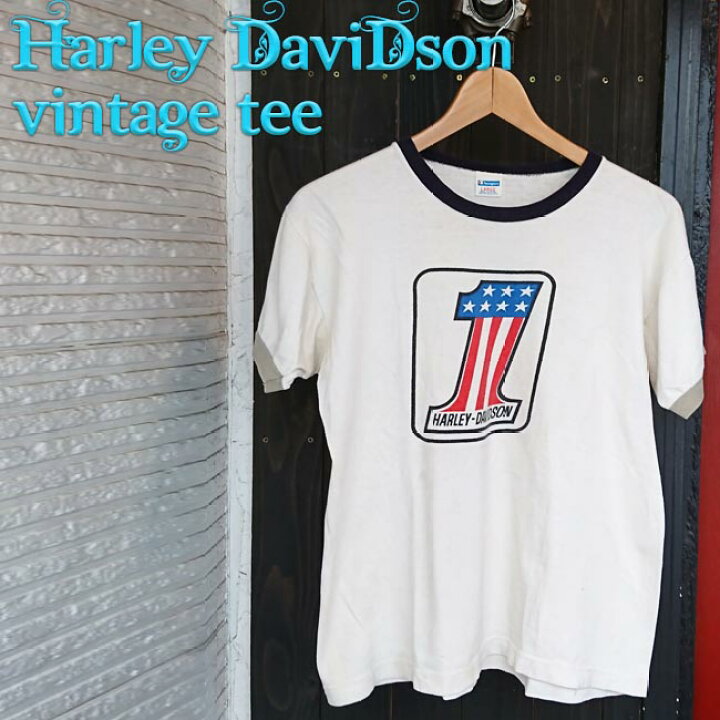 楽天市場】ajito HARLEY DAVIDSON NO.1 VINTAGE TEE ハーレー 