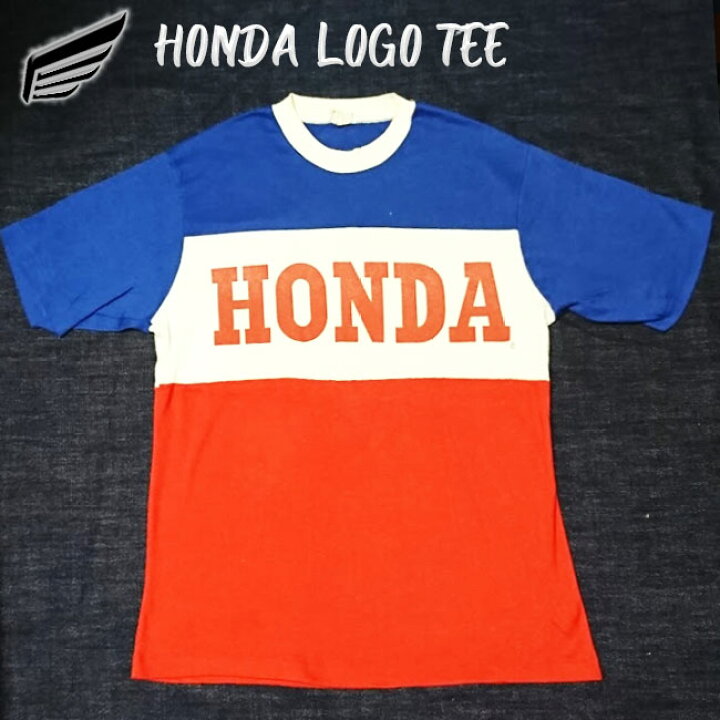 楽天市場】ajito US HONDA CREWNECK TEE ホンダ Tシャツ トリコロール 