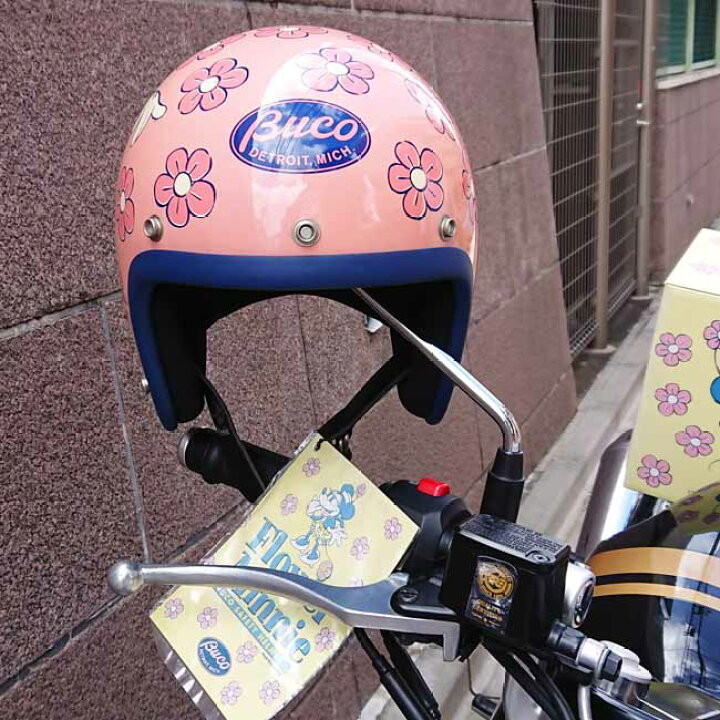 楽天市場】ajito BUCO MINNIE ジェット ヘルメット XS (54～55cm 