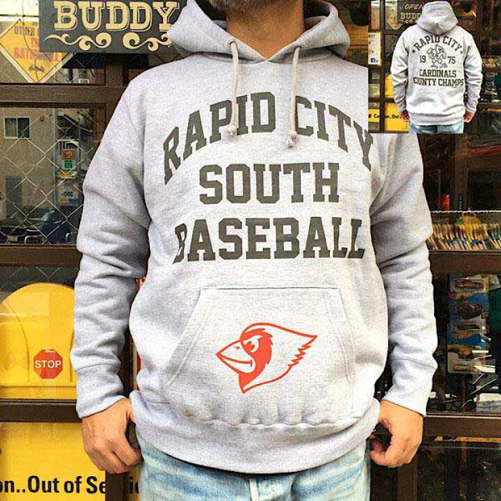 楽天市場】BUDDY プルオーバーパーカーCARDINALS カージナルズ BUDDY 