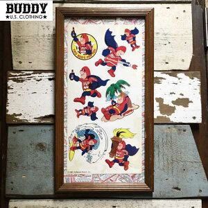 BUDDY BUDMAN �o�h�}�� 1987�N �m�x���e�B �X�e�b�J�[ 5���Z�b�g Vintage �f�b�h�X�g�b�N �̑��i BUDWEISER �o�h���C�U�[ �A�����J �G�� ��ƕ� �L�����N�^�[ �r�[��
