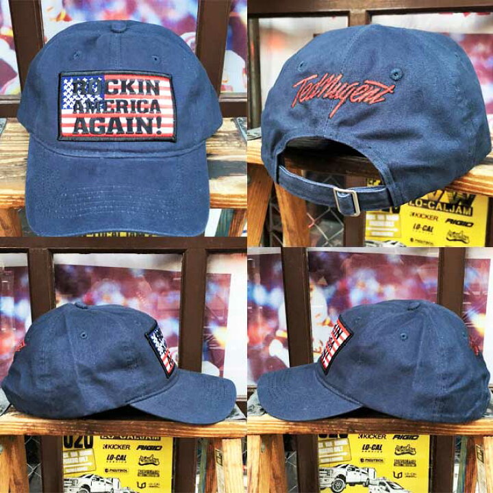 楽天市場】BUDDY ROCKIN AMERICA AGAIN! Ted Nugent Brushed Twill Low 