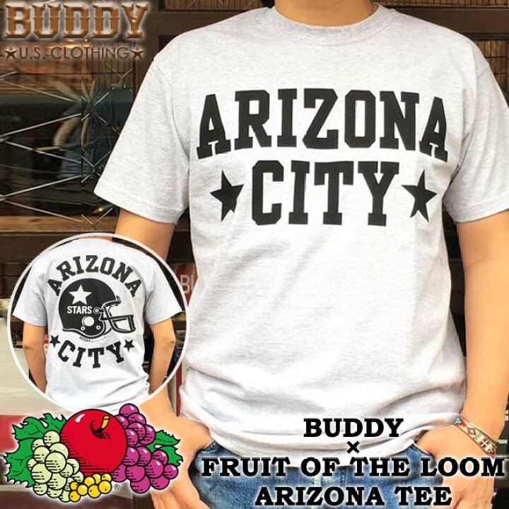 楽天市場】BUDDY FRUIT OF THE LOOM ARIZONA CITY TEE フルーツ オブ 