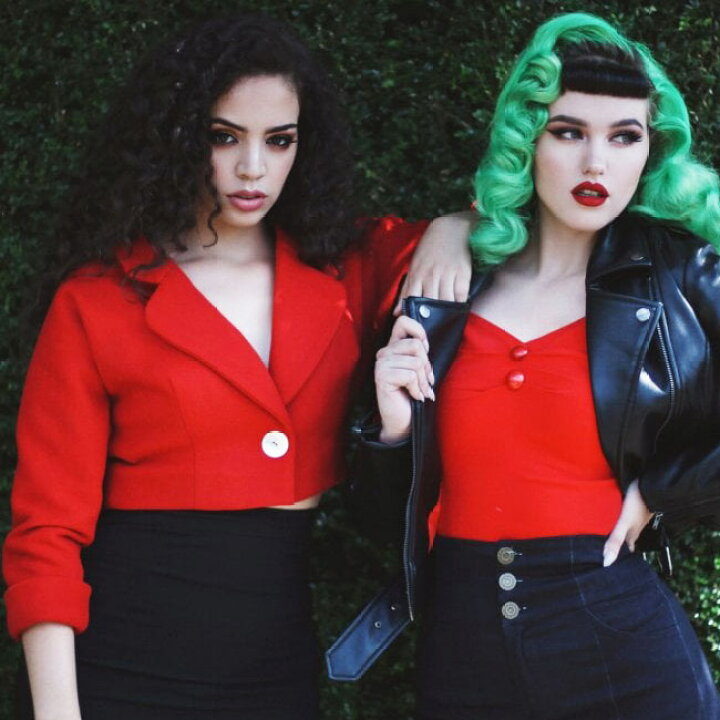 楽天市場 Savoy Clothing Collectif Monroe Jacket コレクティフ レッド ウールブレンド ジャケット ボレロ 秋冬 サヴォイクロージング ロカビリー ファッション レディース 50 S サボイクロージング 衣装 50年代 アウター コート インポート パーティー Urahara Style