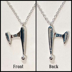 SAVOY CLOTHING Space Labo Silver Necklace �X�y�[�X ���{ �V���o�[ �l�b�N���X �T�{�C�N���[�W���O 50's