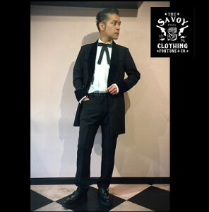 SAVOY CLOTHING Edward Jacket �T���H�C�N���[�W���O �G�h���[�h �W���P�b�g ���J�r���[ �t�@�b�V���� ���b�N �ߑ� ���C�u �T�{�C�N���[�W���O UK �e�b�Y �A�E�^�[ �p�[�e�B�[ �����O �X���� �����Y 50