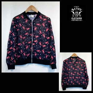 SAVOY CLOTHING Flamingo Susie-Q Jacke 50's �t���~���S �􉽊w �W���P�b�g �u���]�� �A�E�^�[ ���J�r���[ �t�@�b�V���� �T�{�C�N���[�W���O ���f�B�[�X