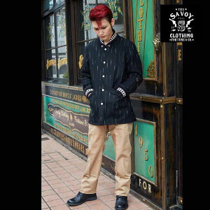 SAVOY CLOTHING Shooting Stars Wool Pharaoh Coat �T���H�C�N���[�W���O �V���[�e�B���O�X�^�[ �E�[�� �t�@���I �R�[�g �A�E�^�[ �W���P�b�g �J�[�R�[�g ���J�r���[ �t�@�b�V���� �u���b�N �J�X�� �r���e