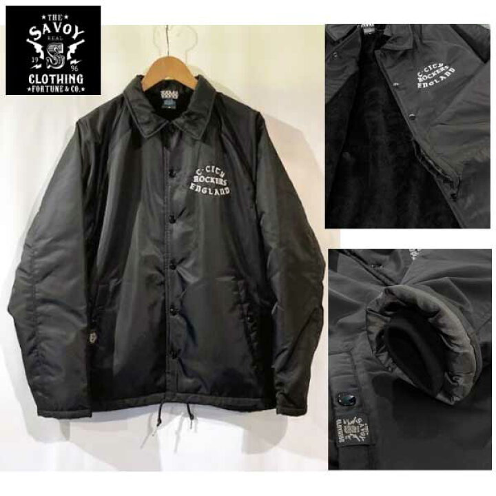 楽天市場】SAVOY CLOTHING C.CITY Embroidery Nylon Coach Jacket 