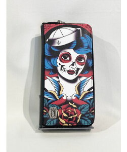 SAVOY CLOTHING Loose Lips Zip Wallet ���J�[�u�����h �W�b�v �����O �E�H���b�g �����z �C���|�[�g �T�{�C�N���[�W���O ���J�r���[ �t�@�b�V����