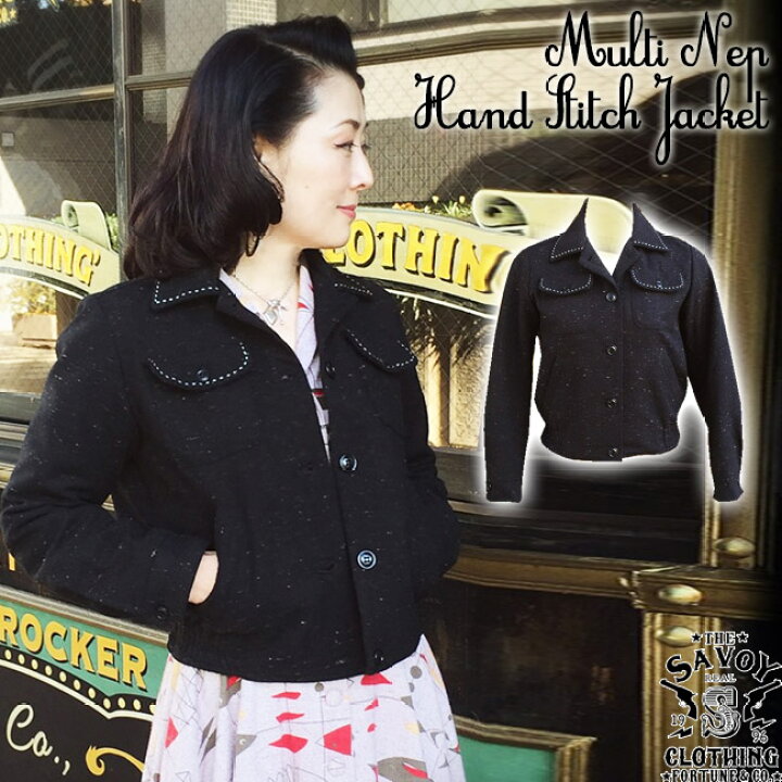 楽天市場】SAVOY CLOTHING Ladies Multi Nep Hand Stitch Jacket 