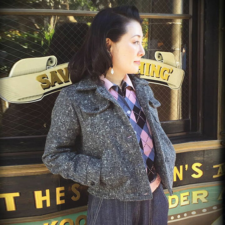 SAVOY CLOTHING Double Argyle Reversible Sport Jacket（Ladies 