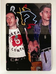 SAVOY CLOTHING Favorite Artists Tin Plate Sign�iD.A.T.C�j vintagesign �u���L�T�C�� ���B���e�[�W�T�C���v���[�g theclash joestrummer dreadatthecontrol theclash mikeydread NB-ZK020