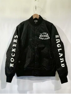 SAVOY CLOTHING C.CITY Nylon Padded Studium Jacket�T���H�C�N���[�W���O punk theclash ccityrockersengland joestrummer �W���[�X�g���}�[ �N���b�V�� �p���N �T�{�C�@�W���P�b�g�@�X�^�W�A���W���P�b�gSVY-JK137