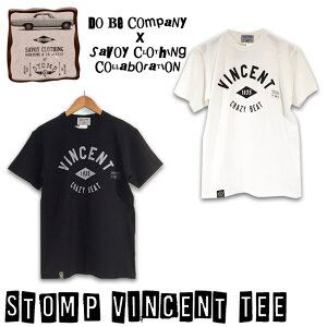 Do Be Company X Savoy Clothing Collaboration Stomp Vincent Tee �T�{�C�N���[�W���O �h�D�[�r�[�J���p�j�[ �R���{���[�V���� ���B���Z���g ���S T�V���c ���� ���J�r���[ �t�@�b�V���� �����Y �u���b�N �A�[