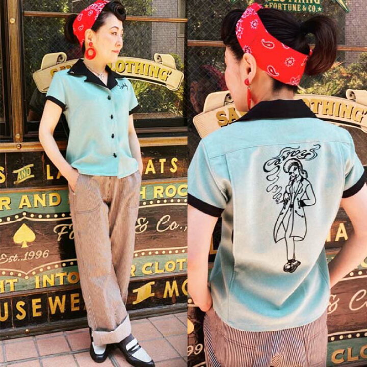 楽天市場 Savoy Clothing Teddy Girl Ladies Bowling Shirts テディ ガール 刺繍 ボーリングシャツ サヴォイクロージング シャツ ブラウス バックプリント オープンシャツ レディース ロカビリー ファッション 衣装 サボイクロージング 原宿 半袖 ピンナップガール 50 S 楽天市場 Savoy Clothing Teddy Girl Ladies Bowling Shirts テディ ガール 刺繍 ボーリングシャツ サヴォイクロージング シャツ ブラウス バックプリント オープンシャツ レディース ロカビリー ファッション 衣装 サボイクロージング 原宿 半袖 ピンナップガール 50 S