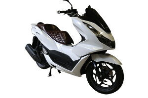 ZEN【訳アリ商品】即納できます!ZEN Helmet Inn Seat メットインローダウンシート ブラック ブラウン Honda PCX バイクシート PCX125 PCX150 PCX160 2021 2022 2023 PCX-002
