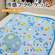 冷感ブランケット 70×100cm 接触冷感 ひんやり 夏用 子供用 お昼寝ケット 保育園 幼稚園 ポケモン ピカ…