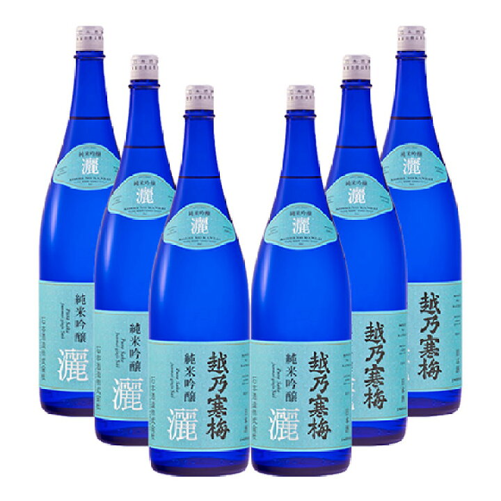 楽天市場】越乃寒梅 灑(さい)1800ml／6本 日本酒 : 名入ラベル彫刻老舗 