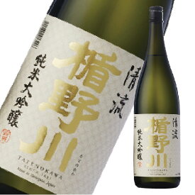 楯野川　純米大吟醸　清流 1800ml　山形県　日本酒