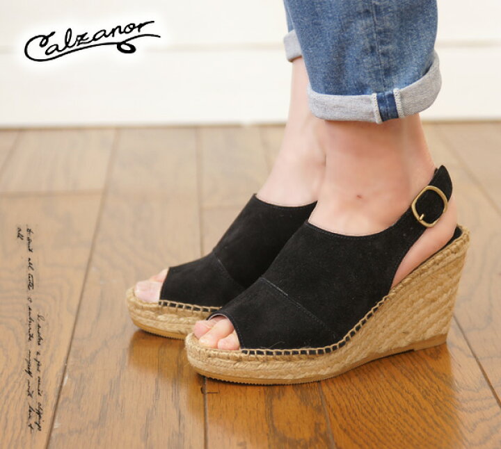 楽天市場 セール40 サンダル シューズ レディース 春 夏 Calzanor カルザノール スエードアッパー ウエッジソール サンダル エスパドリーユ S 429 Serraje 送料無料 大人カジュアル Urala うらら ナチュラル 服 靴 鞄