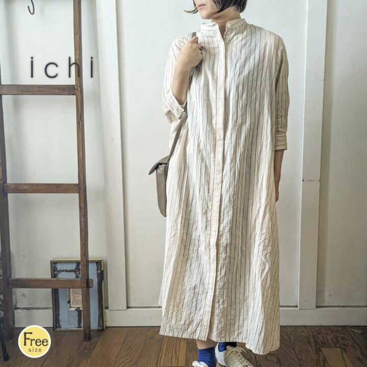楽天市場】【セール50％】ICHI イチ ichi すっきりストライプロング  