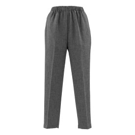 シニアファッション レディース 70代 80代 90代 春夏 シニア向け ゴム入替 パンツ サマーパンツ ヘリンボン 履きやすい 刺繍名入れ無料 誕生日 母の日 プレゼント ギフト 高齢者 おばあちゃん 婦人服 介護施設向け