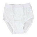 【名入れ刺繍無料】紳士 シニア 高齢者 2枚組 綿100 ブリーフ 白 下着 S M L LL 3L 小さいサイズ 大きいサイズシニアファッション 父の日 敬老の日 プレゼント 入院、介護施設、デイサービスに