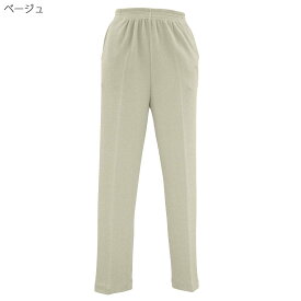 シニアファッション レディース 70代 80代 90代 春夏 らくらく のびのび ちりめん フリーパンツ●春 夏 婦人 大きいサイズ 刺繍名入れ無料 誕生日 母の日 プレゼント ギフト 高齢者 おばあちゃん 婦人服 介護施設向け