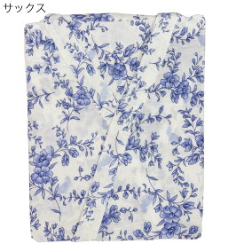 婦人 シニア向け 春 夏■綿100% 二重ガーゼ 着脱らくらく 打ち合わせ おねまき 春夏 70代 80代 90代 母の日 シニアファッション