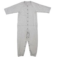 フルオープン 介護パジャマ（オールインワンタイプ） 男女兼用 上下続き服 紳士 婦人 男 女兼用 S M L LL…