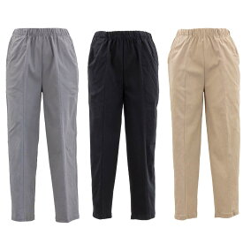 シニアファッション レディース 70代 80代 90代 春夏 超伸 スゴ楽 ストレッチ ツイル ウエストゴム パンツ ズボン●春 夏 秋 婦人 大きいサイズ 刺繍名入れ無料 誕生日 母の日 プレゼント ギフト 高齢者 おばあちゃん 婦人服 介護施設向け