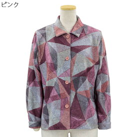 後ろ身頃 ゆったり ななめ 大きめボタン 表起毛 ストレッチ ブラウス 日本製 秋冬 レディース シニア 70代 80代 90代 服 高齢者 女性 普段着 部屋着 お年寄り おしゃれ着 外出着 婦人 敬老の日 母の日 シニアファッション