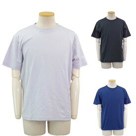 シニアファッション 春夏 半袖 CVCスムース クルー Tシャツ 涼しい シャツ 散歩・外出に最適 70代 80代 紳士用 カジュアル 部屋着 外出着 施設用
