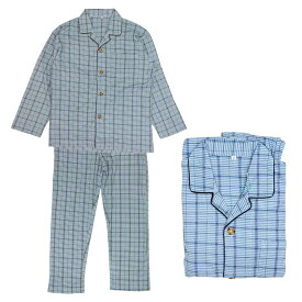 シニア パジャマ 紳士 快適 綿混 スムス 通年 前開き 敬老の日 高齢者 入院 介護 介護施設での安心な睡眠をサポート シニアファッション 父の日