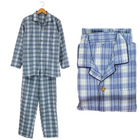 パジャマ 紳士 あったか 裏起毛 ワンタッチ テープ マジックテープ 前開き ねまき 秋冬 シニア向け 高齢者 入院 介護 介護施設での安心な睡眠をサポート
